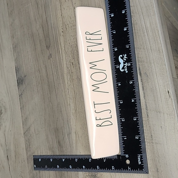 NEW Rae Dunn Desk Sign "Best Mom" - Picture 4 of 4